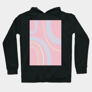 Pink and purple abstract painting Hoodie